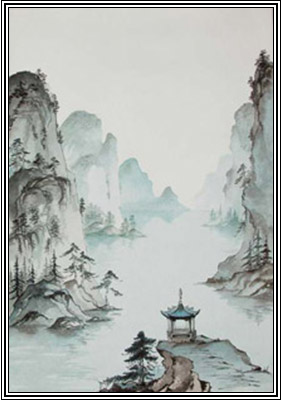 китайская живопись горы и воды