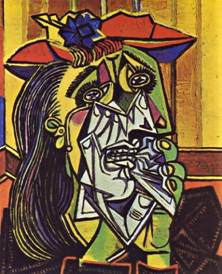 Пабло Пикассо. Плачущая женщина. 1937
